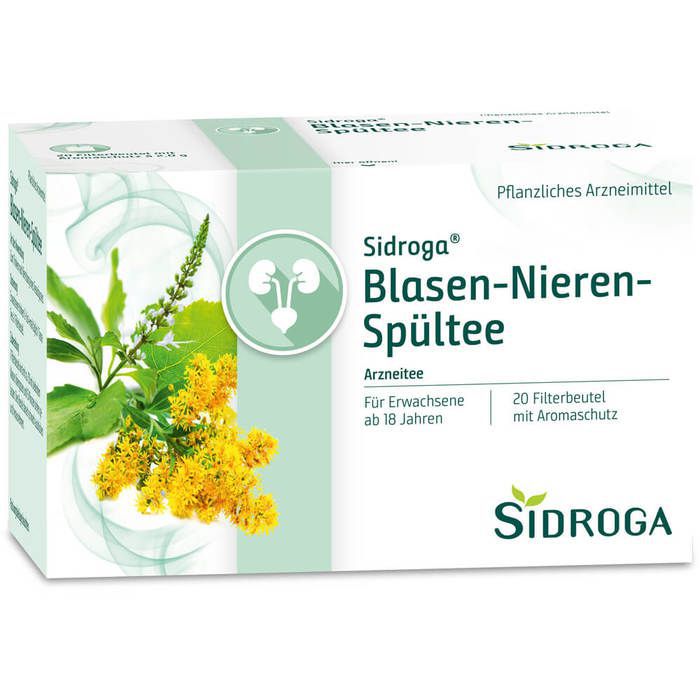 Blasen- & Nieren-Sparset - AQUALIBRA 60 St. + SIDROGA Blasen-Nieren-Spültee 40 g